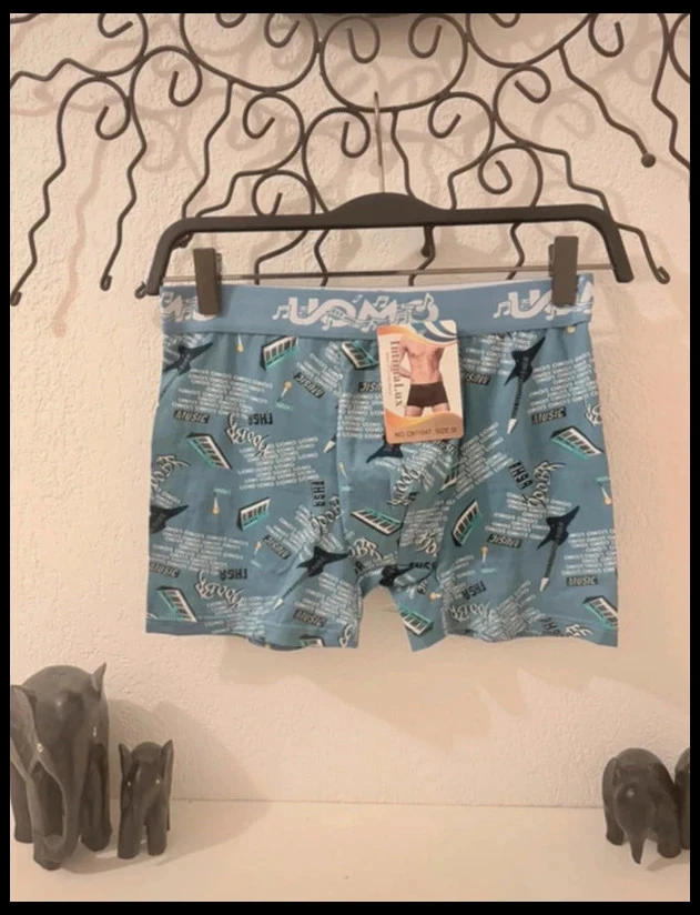 Lote de 3 Boxers para Hombre IntimaLux “Music” Nuevos con Etiquetas – Talla M – photo 8